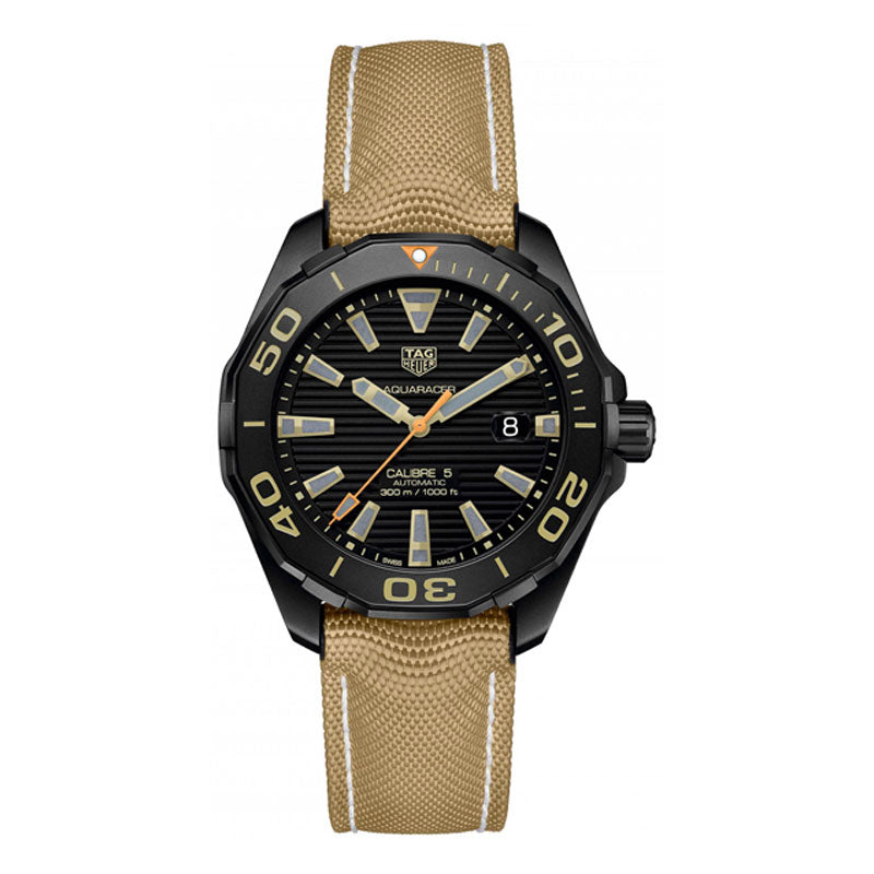  Shop Authentic Tag Heuer Aquaracer Black Dial Watch for Men - WAY208C.FC6383 - Luxxuri