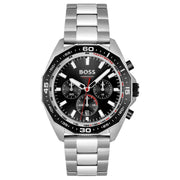  Shop Authentic Hugo Boss Energy Chronograph Black Dial Silver Steel Strap Watch For Men - 1513971 - Luxxuri