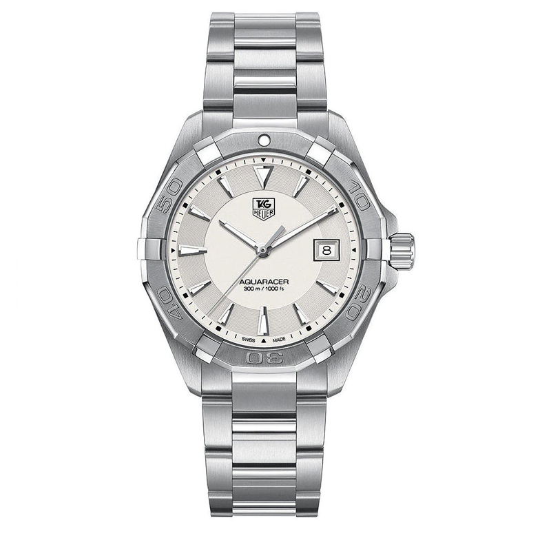  Shop Authentic Tag Heuer Aquaracer White Dial Watch for Men - WAY1111.BA0928 - Luxxuri