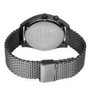  Shop Authentic Tommy Hilfiger Deacon Multifunction Black Dial Black Mesh Bracelet Watch for Men - 1791546 - Luxxuri