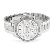  Shop Authentic Michael Kors Ritz Silver Dial Silver Steel Strap Watch for Women - MK6428 - Luxxuri