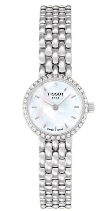  Shop Authentic Tissot Lovely Mother of Pearl Dial Silver Steel Strap Watch For Women - T058.009.61.116.00 - Luxxuri