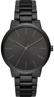  Shop Authentic Armani Exchange Cayde Analog Black Dial Black Steel Strap Watch For Men - AX2701 - Luxxuri