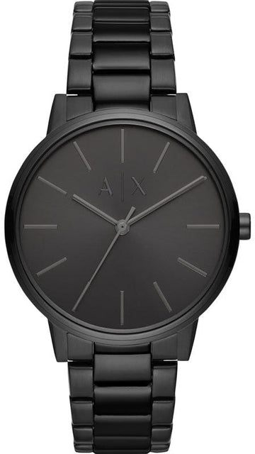  Shop Authentic Armani Exchange Cayde Analog Black Dial Black Steel Strap Watch For Men - AX2701 - Luxxuri