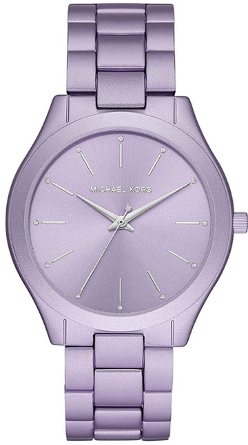  Shop Authentic Michael Kors Slim Runway Quartz Purple Dial Purple Steel Strap Watch For Women - MK4540 - Luxxuri