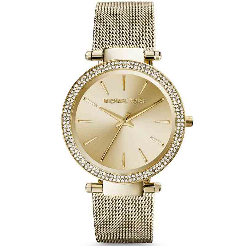  Shop Authentic Michael Kors Darci Gold Dial Gold Mesh Bracelet Watch for Women - MK3368 - Luxxuri
