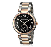  Shop Authentic Michael Kors Skylar Black Dial Two Tone Steel Strap Watch for Women - MK5957 - Luxxuri