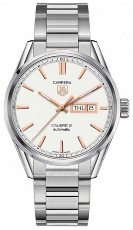  Shop Authentic Tag Heuer Carrera White Dial Watch for Men - WAR201D.BA0723 - Luxxuri