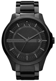  Shop Authentic Armani Exchange Hampton Chronograph Black Dial Black Steel Strap Watch For Men - AX2104 - Luxxuri