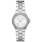  Shop Authentic Michael Kors Lennox Three Hand Silver Dial Silver Steel Strap Watch For Women - MK7280 - Luxxuri