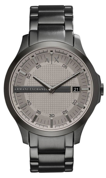  Shop Authentic Armani Exchange Hampton Chronograph Grey Dial Grey Steel Strap Watch For Men - AX2194 - Luxxuri