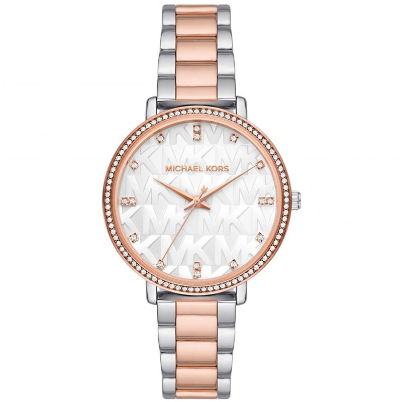  Shop Authentic Michael Kors Pyper Quartz White Dial Two Tone Steel Strap Watch For Women - MK4667 - Luxxuri
