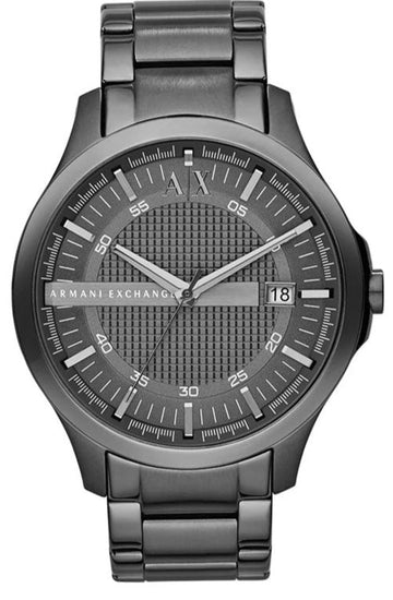  Shop Authentic Armani Exchange Hampton Chronograph Grey Dial Grey Steel Strap Watch For Men - AX2135 - Luxxuri