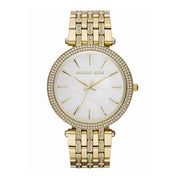  Shop Authentic Michael Kors Darci Mother of Pearl Dial Gold Steel Strap Watch for Women - MK3219 - Luxxuri
