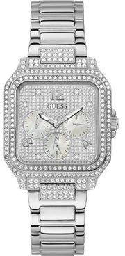  Shop Authentic Guess Deco Multifunction Quartz Silver Dial Silver Steel Strap Watch For Women - GW0472L1 - Luxxuri