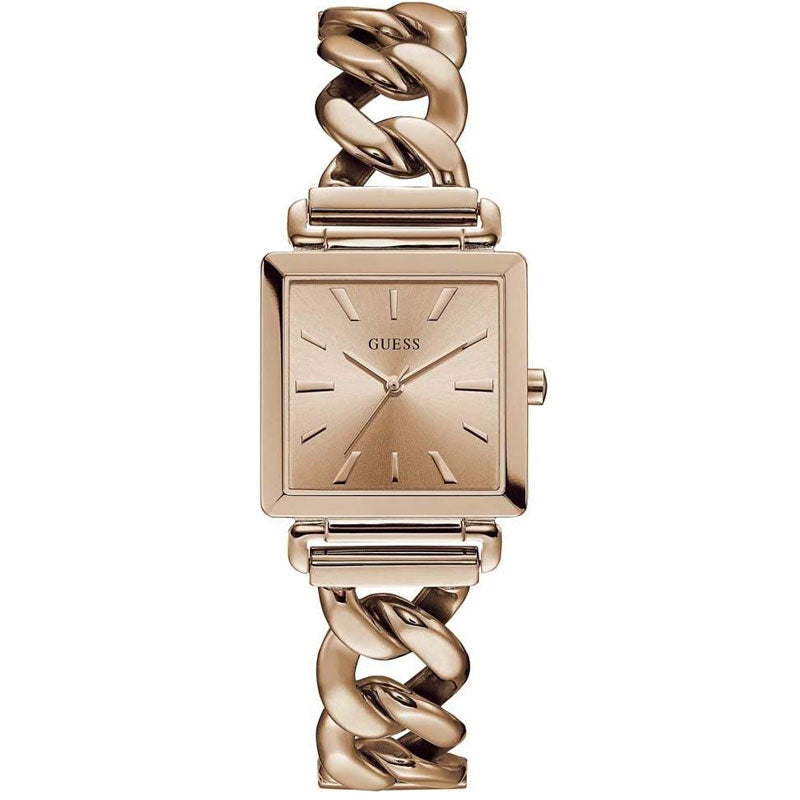  Shop Authentic Guess Vanity Rose Gold Dial Rose Gold Steel Strap Watch for Women - W1029L3 - Luxxuri