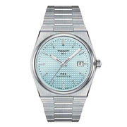  Shop Authentic Tissot PRX Powermatic 80 Ice Blue Tiffany Dial Silver Steel Strap Watch for Men - T137.407.11.351.00 - Luxxuri