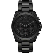  Shop Authentic Michael Kors Brecken Chronograph Black Dial Black Steel Strap Watch For Men - MK8482 - Luxxuri