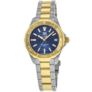  Shop Authentic Tag Heuer Aquaracer Blue Dial Watch for Women - WBD1325.BB0320 - Luxxuri