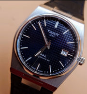  Shop Authentic Tissot PRX Powermatic 80 Blue Dial Blue Leather Strap Watch for Men - T137.407.16.041.00 - Luxxuri