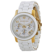  Shop Authentic Michael Kors Runway White Dial White Steel Strap Watch for Women - MK5145 - Luxxuri