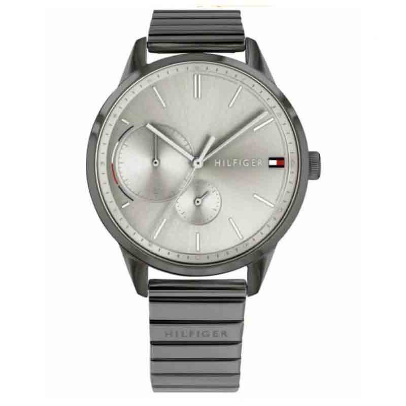  Shop Authentic Tommy Hilfiger Quartz Silver Dial Grey Steel Strap Watch for Women - 1782062 - Luxxuri
