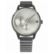  Shop Authentic Tommy Hilfiger Quartz Silver Dial Grey Steel Strap Watch for Women - 1782062 - Luxxuri