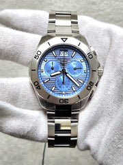  Shop Authentic Tag Heuer Aquaracer Professional 200 Date Blue Dial Silver Steel Strap Watch for Men - CBP1112.BA0627 - Luxxuri