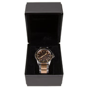  Shop Authentic Emporio Armani Diver Quartz Brown Dial Two Tone Steel Strap Watch For Men - AR11340 - Luxxuri
