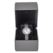  Shop Authentic Emporio Armani Rosa Quartz White Dial Silver Steel Strap Watch For Women - AR11354 - Luxxuri
