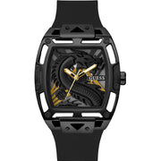  Shop Authentic Guess Legend Analog Black Dial Black Rubber Strap Watch For Men - GW0648G1 - Luxxuri