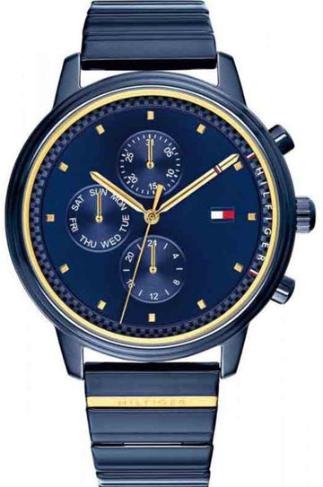  Shop Authentic Tommy Hilfiger Blake Blue Dial Blue Steel Strap Watch for Women - 1781893 - Luxxuri