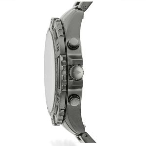  Shop Authentic Fossil Garrett Chronograph Grey Dial Grey Steel Strap Watch for Men - FS5621 - Luxxuri