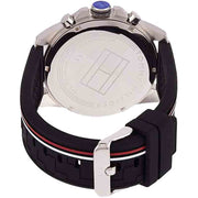  Shop Authentic Tommy Hilfiger Decker Quartz Black Dial Black Rubber Strap Watch for Men - 1791473 - Luxxuri