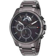 Shop Authentic Tommy Hilfiger Decker Quartz Black Dial Black Steel Strap Watch for Men - 1791347 - Luxxuri