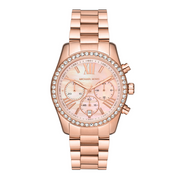  Shop Authentic Michael Kors Lexington Chronograph Rose Gold Dial Rose Gold Steel Strap Watch for Women - MK7242 - Luxxuri