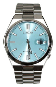  Shop Authentic Citizen Tsuyosa Automatic Turquoise Dial Silver Steel Strap Watch For Men - NJ0151-88M - Luxxuri