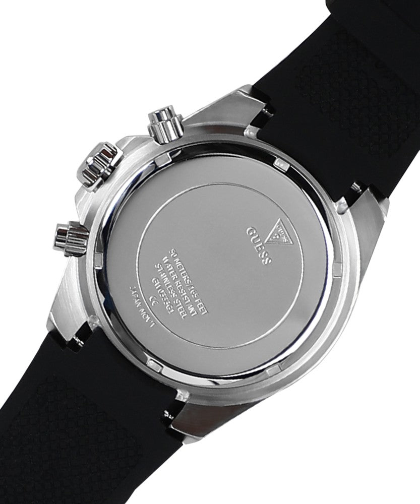  Shop Authentic Guess Trophy Multifunction Black Dial Black Rubber Strap Watch for Men - GW0333G1 - Luxxuri