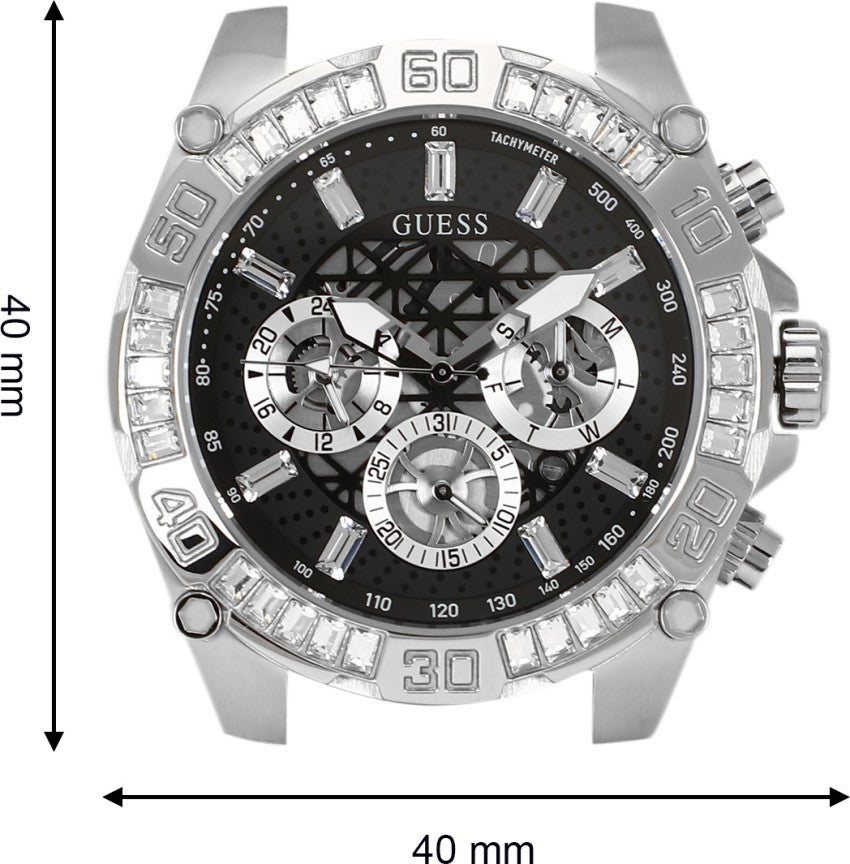  Shop Authentic Guess Trophy Multifunction Black Dial Black Rubber Strap Watch for Men - GW0333G1 - Luxxuri