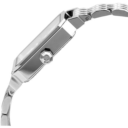 Tory Burch Robinson White Dial Silver Steel Strap Watch for Women - TBW1510