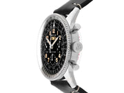  Shop Authentic Breitling Navitimer Ref. 806 1959 Re-Edition Black Dial Brown Leather Strap Watch for Men - AB0910371B1X1 - Luxxuri