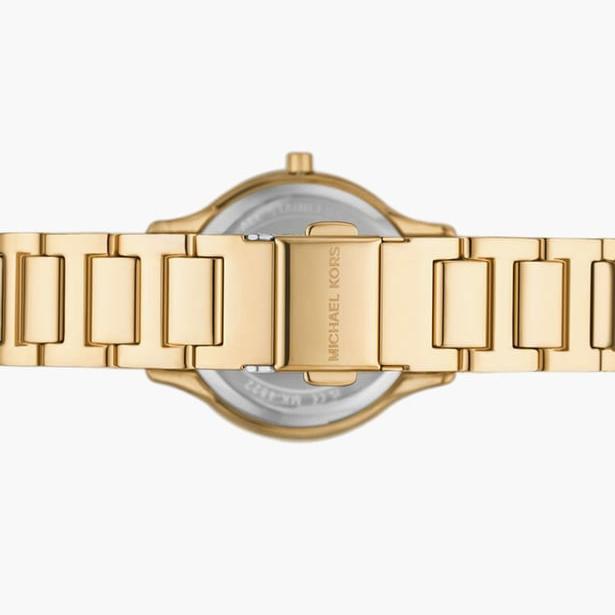  Shop Authentic Michael Kors Sage Analog White Dial Gold Steel Strap Watch for Women - MK4822 - Luxxuri