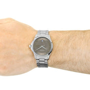  Shop Authentic Gucci G Timeless Brown Dial Silver Steel Strap Watch For Men - YA126445 - Luxxuri