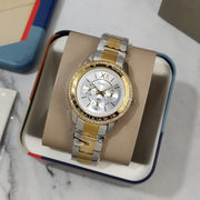 Shop Authentic Fossil Stella Sport Multifunction Silver Dial Two Tone Steel Strap Watch for Women - ES5107 - Luxxuri