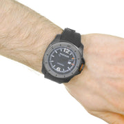  Shop Authentic Tommy Hilfiger Windsurf Black Dial Black Rubber Strap Watch for Men- 1791114 - Luxxuri