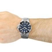  Shop Authentic Oris Aquis Date Blue Dial Silver Steel Strap Watch for Men - 0173377304135-0782405PEB - Luxxuri