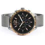  Shop Authentic Tommy Hilfiger Gavin Chronograph Quartz Grey Dial Silver Mesh Bracelet Watch for Men - 1791466 - Luxxuri