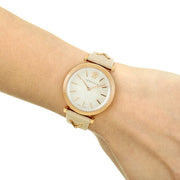  Shop Authentic Versace V-Twist White Dial White Leather Strap Watch for Women - VELS00419 - Luxxuri
