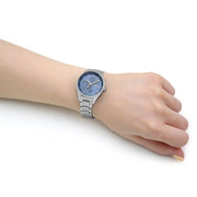 Shop Authentic Hugo Boss Grand Course Blue Dial Silver Steel Strap Watch for Women - 1502583 - Luxxuri