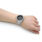  Shop Authentic Hugo Boss Novia Black Dial Silver Steel Strap Watch for Women - 1502614 - Luxxuri